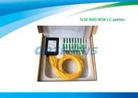 1310nm 1550nm Fiber Optic Splitter 1×32 FBT Coulper ABS SM DW CATV distribution