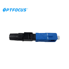 SC / APC SC / FC SC / UPC Fiber Optic Fast Connector For FTTH / FTTB Solution Cables