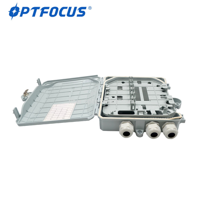Waterproof FTTH Fiber Terminal Box 12 Cores For Fiber Optical Equipment
