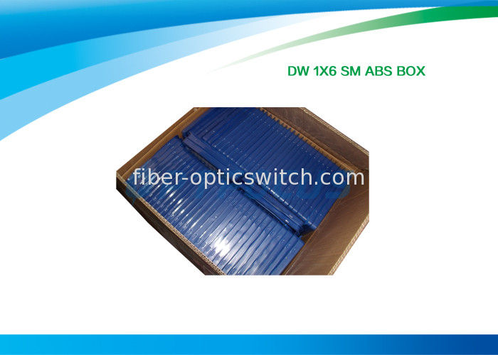 SM DW FBT 1×4 Fiber Optic Splitter 1310nm 1550nm ABS box ± 40 nm Bandwidth