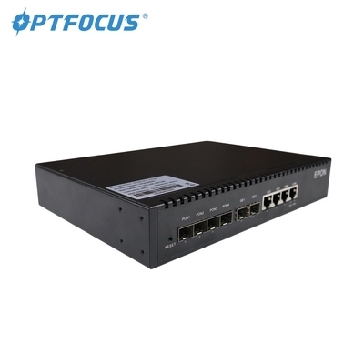 4 bajo consumo de energía portuario de la distancia de transmisión de GPON OLT Epon 20km