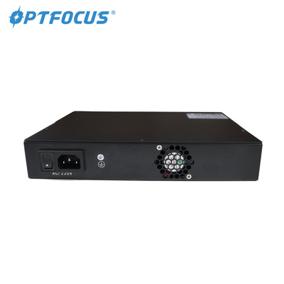 24 puertos GPON EPON OLT 10G los 2.5G/1.25G/1G/100M 300mm*440mm*45m m